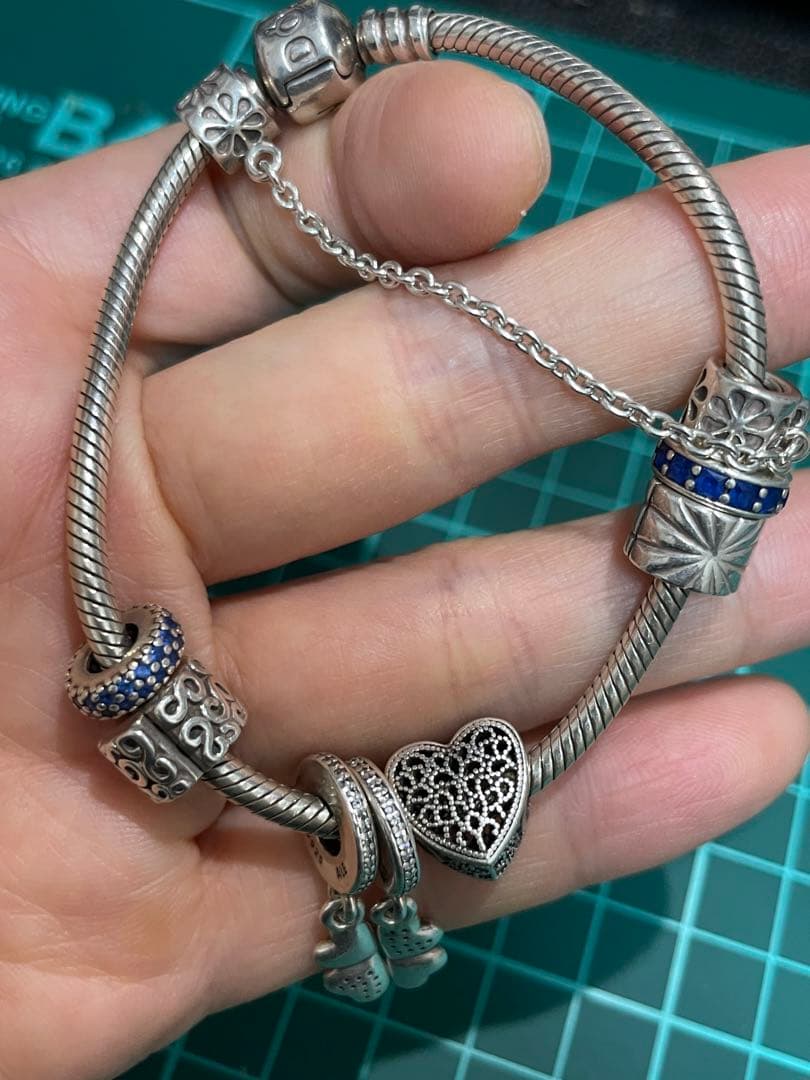 PANDORA 925，シルバー　ブレスレット