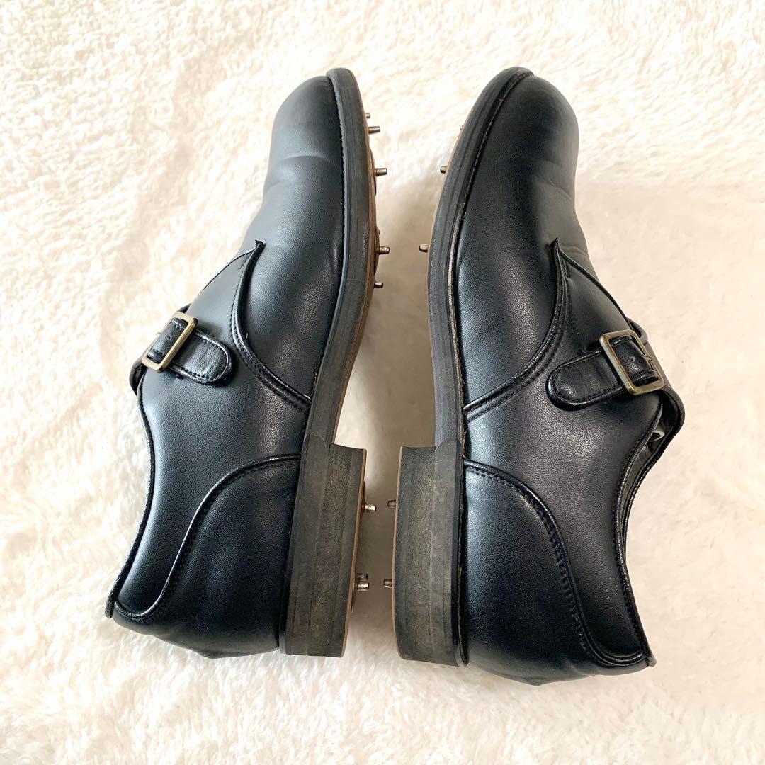 セントアンドリュース モンクストラップ スパイクシューズ 26cm