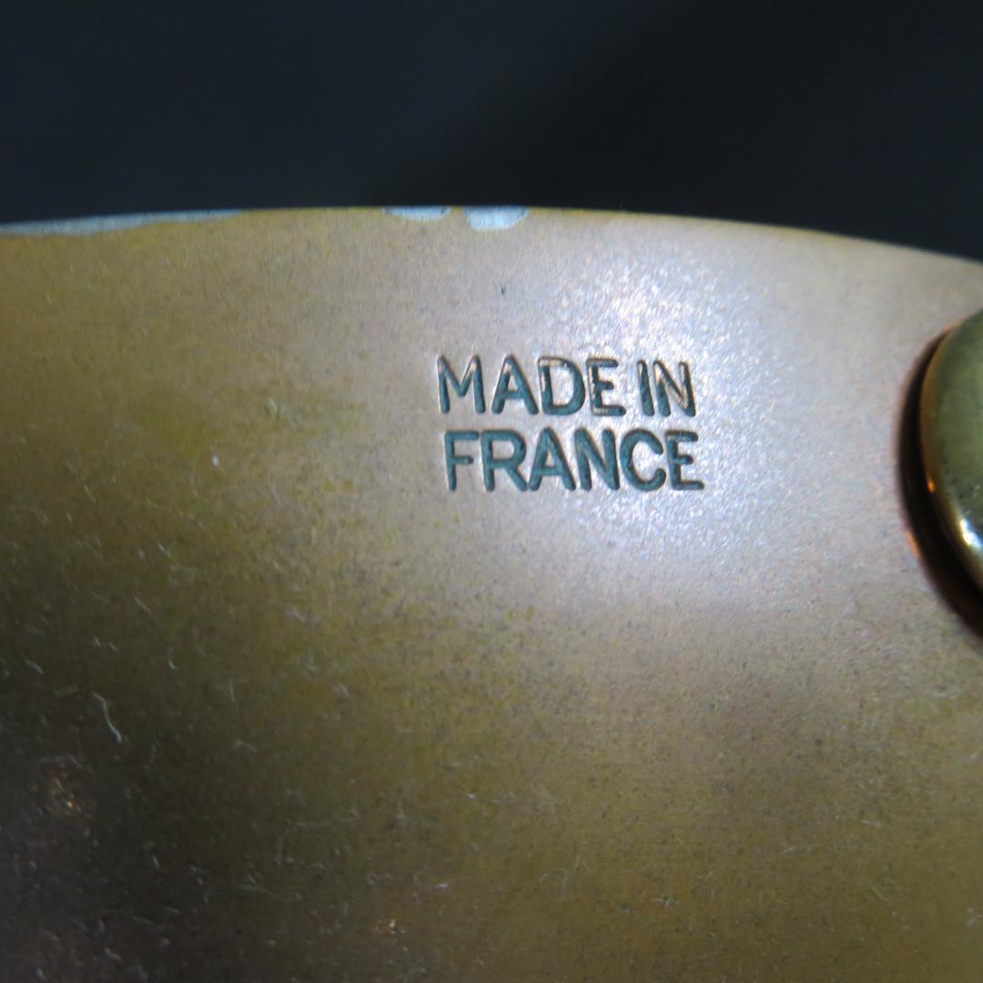 オーバルパン 楕円 両手鍋 銅製 銅 コッパー フランス製 調理道具