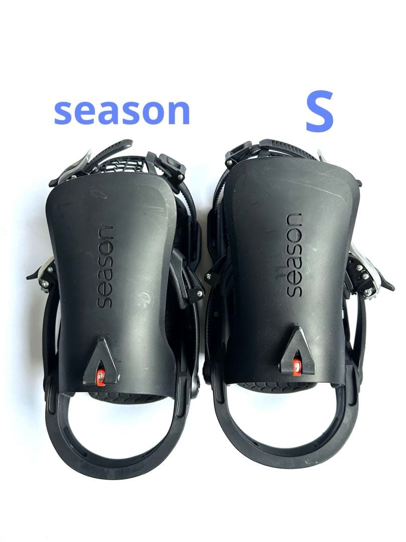 season スノーボード ビンディング universal ブラック