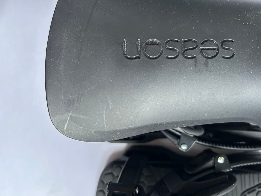 season スノーボード ビンディング universal ブラック