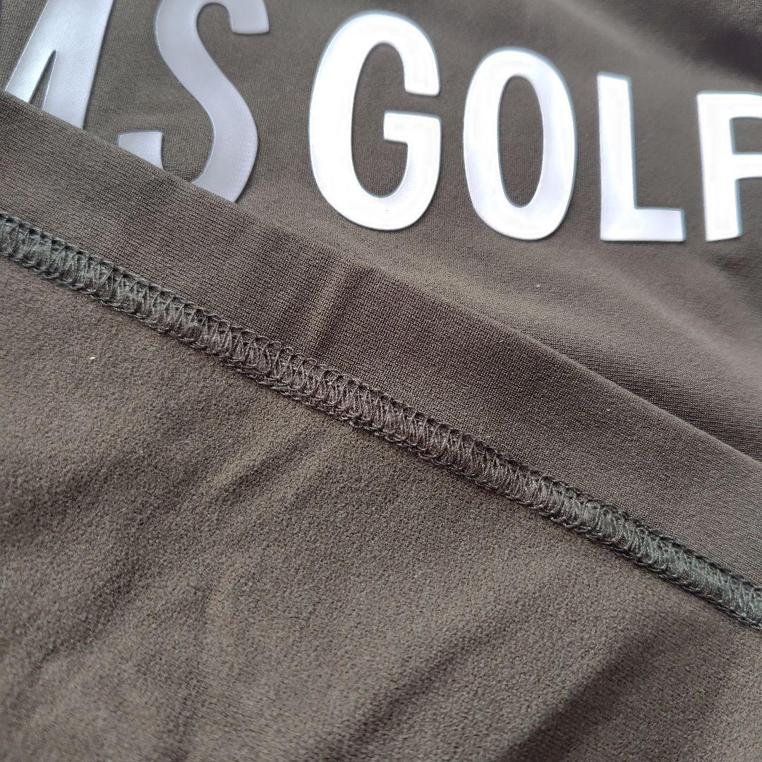 BEAMS GOLF 長袖シャツ Mサイズ オリーブ