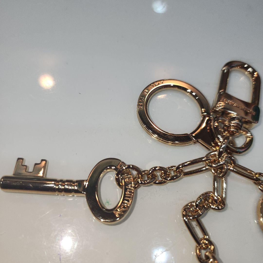 新品未使用LouisVuitton:キーホルダー.キーリング ポルトクレカドゥナ