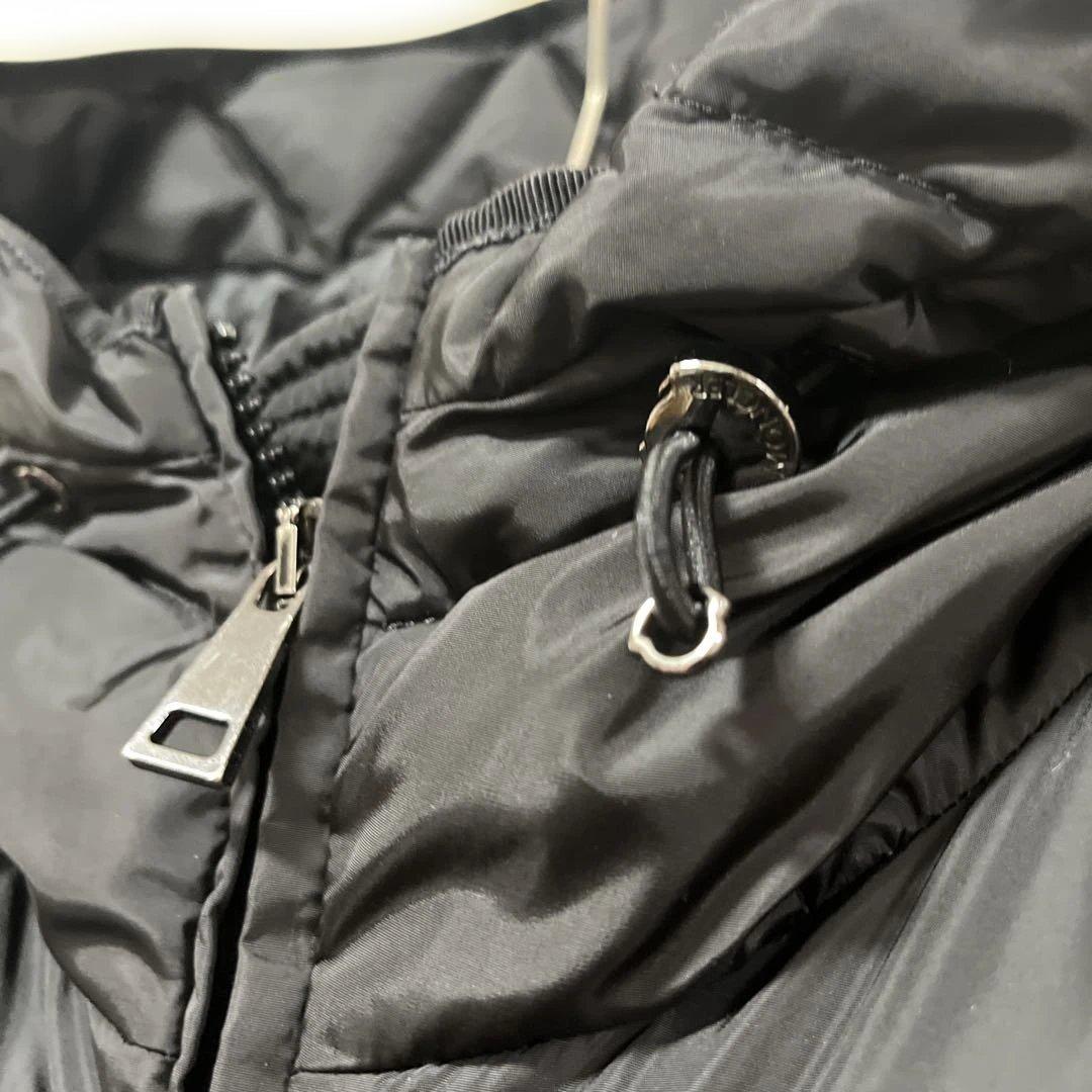 モンクレール ダウン ロング 黒 サイズ1 MONCLER AVOCETTE