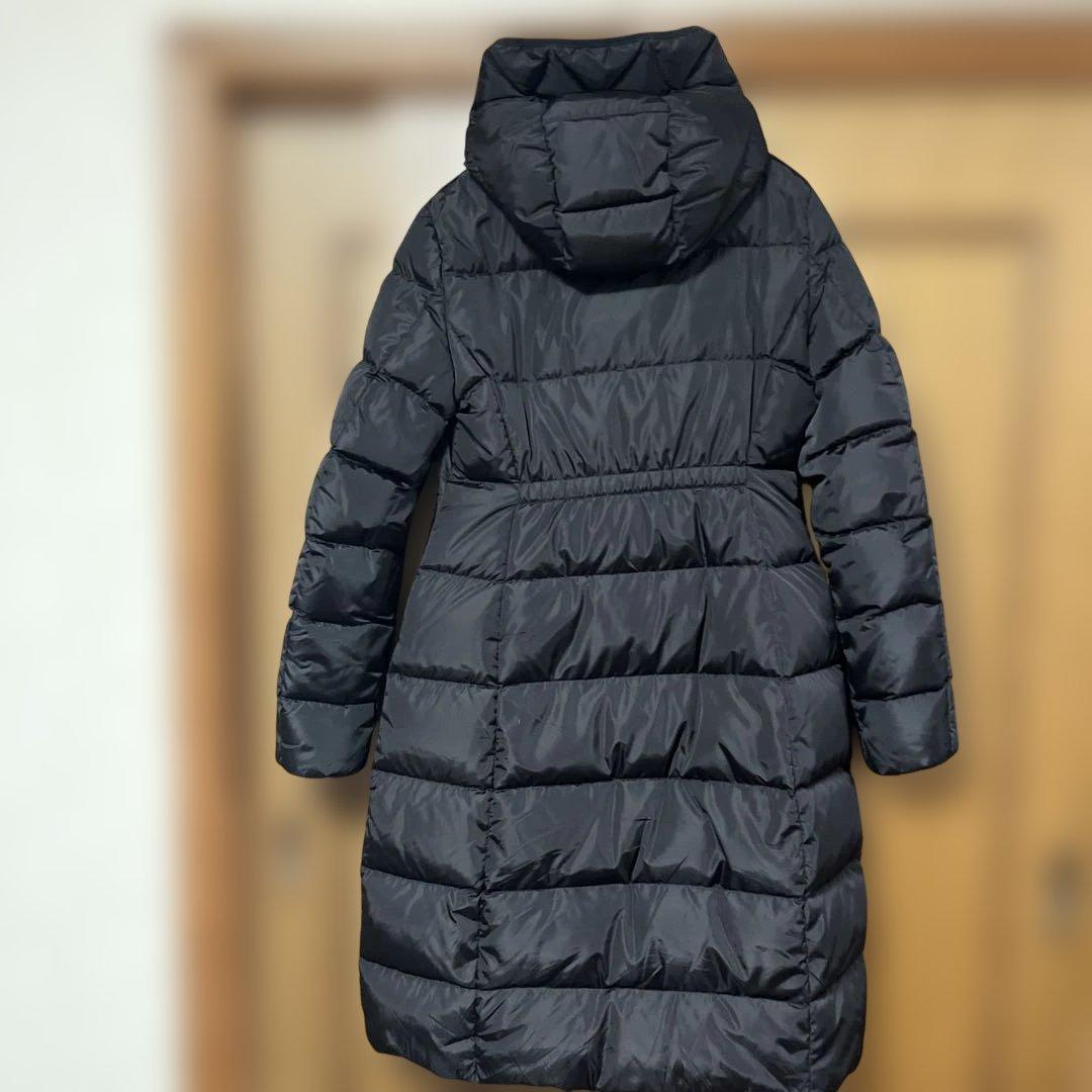 モンクレール ダウン ロング 黒 サイズ1 MONCLER AVOCETTE