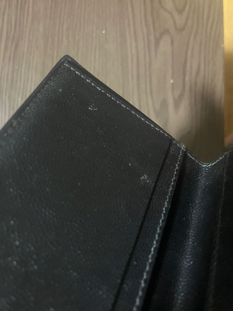 SAINT LAURENT ブラック レザー