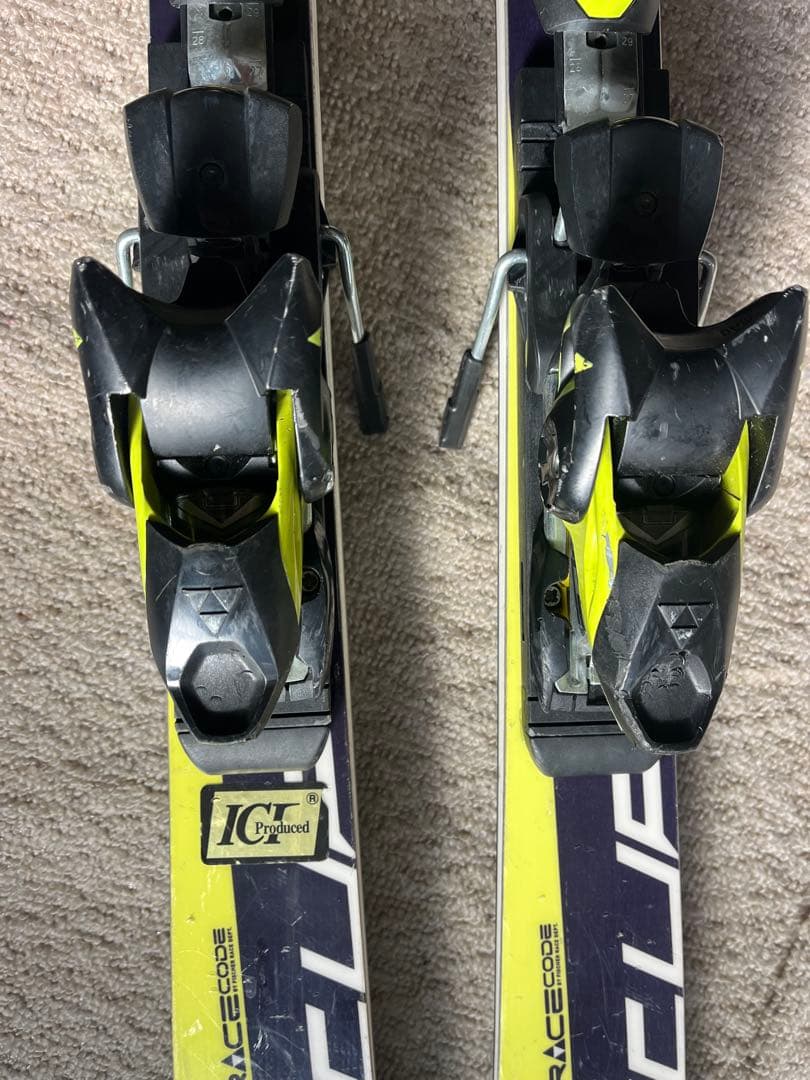 FISCHER フィッシャー　rc4 165 エッジ研磨済み　サイド87度