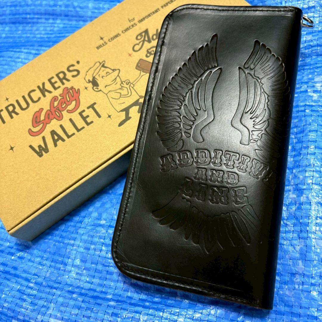 レア　ADDITIVE AND LINE 長財布 トラッカーウォレット