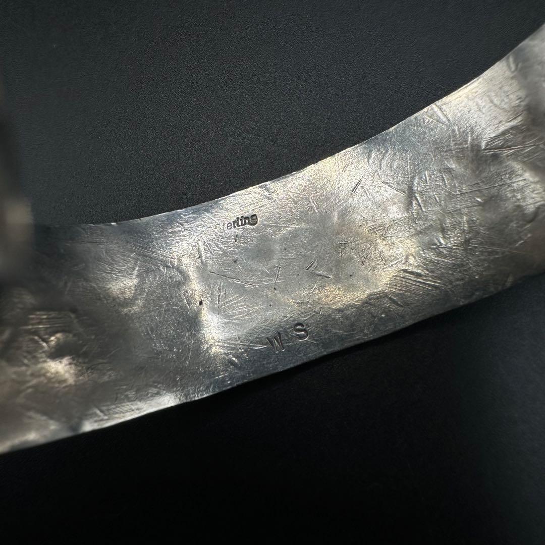 Navajo Wylie Secatero 脱着可スタンプワーク　バングル