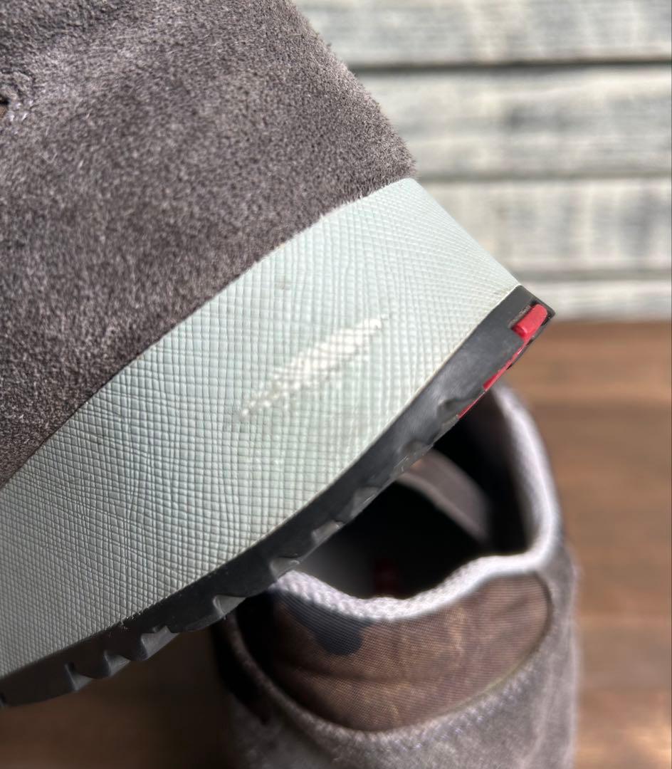 PRADA プラダ　カモフラージュ スエード スニーカー 24.0cmイタリア製