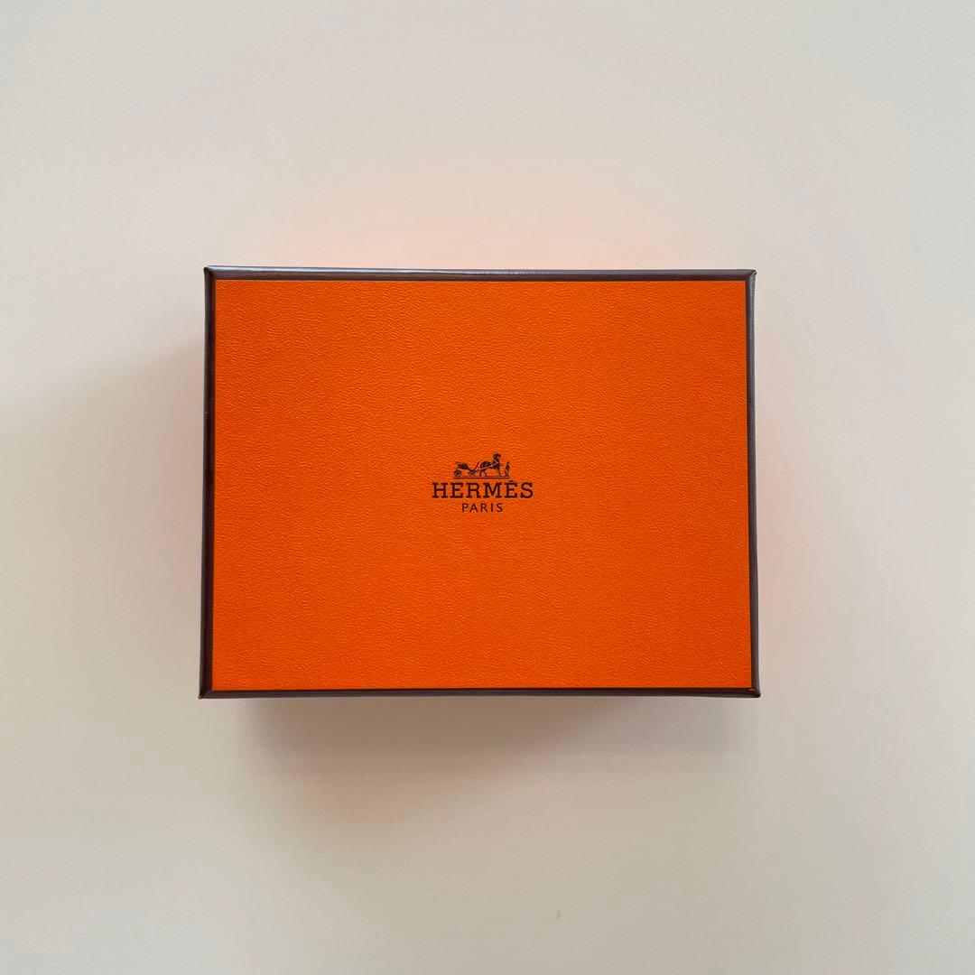 【新品】HERMES エルメス カルメン キーホルダー オレンジ