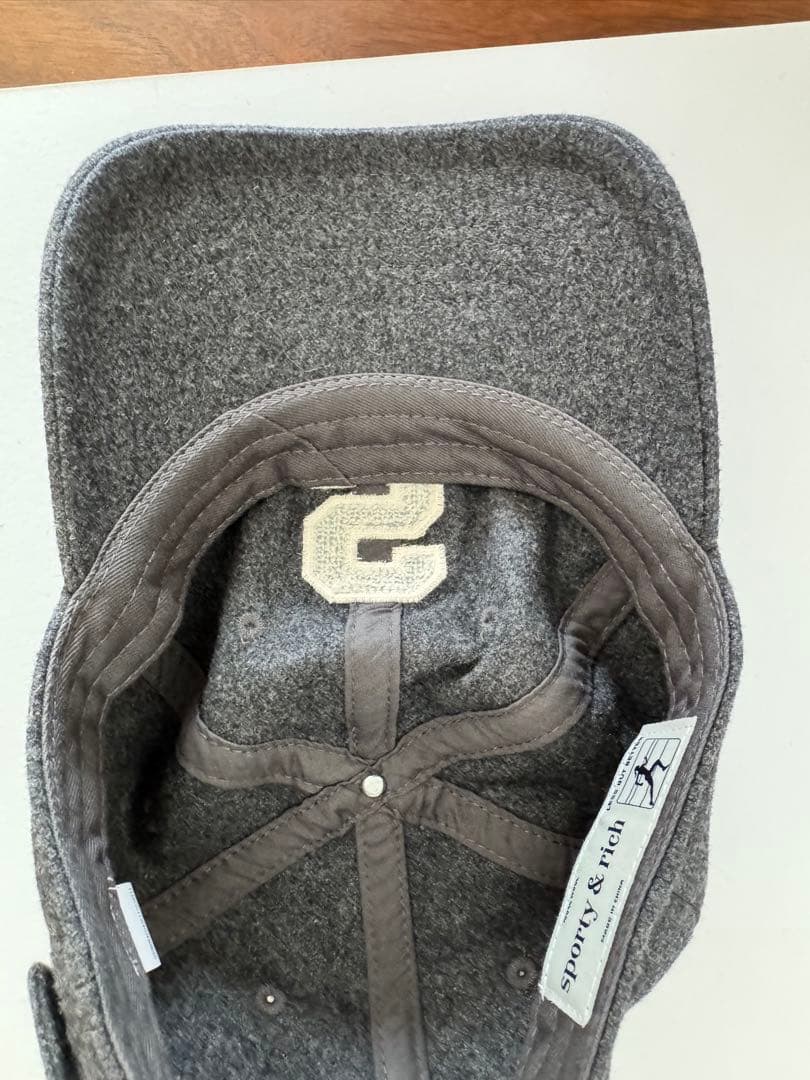 【美品】Sporty & Rich Boucle S Wool Hat