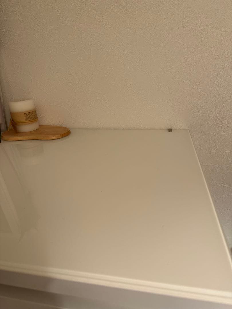 【価格変更】IKEA マルム　チェスト　4段　ガラストップ付き