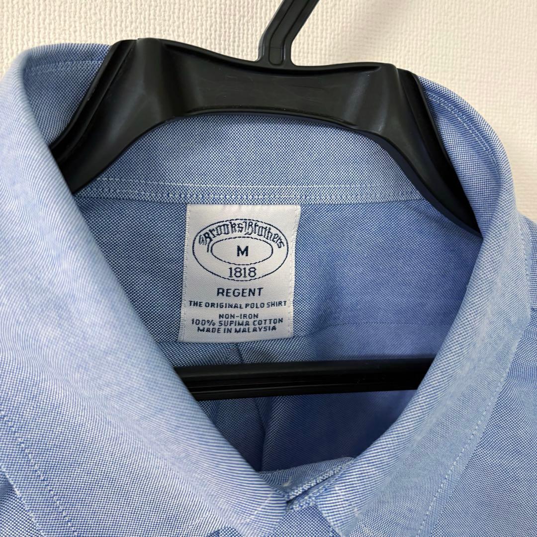 最高級 美品 Brooks Brothers GF BDシャツ 長袖 羊刺繍 M
