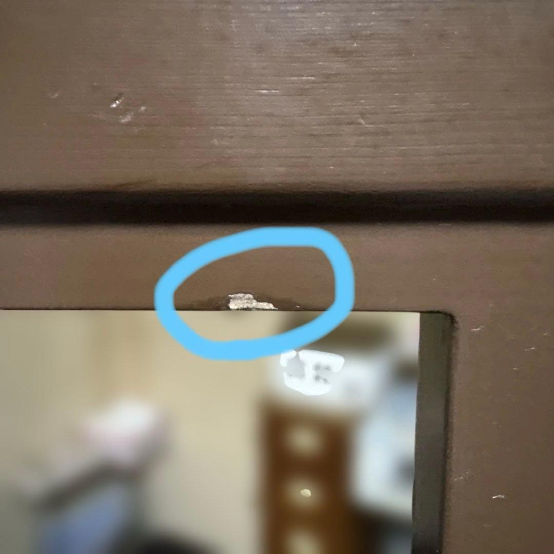 アンティーク調　窓枠デザイン木製パーテーション