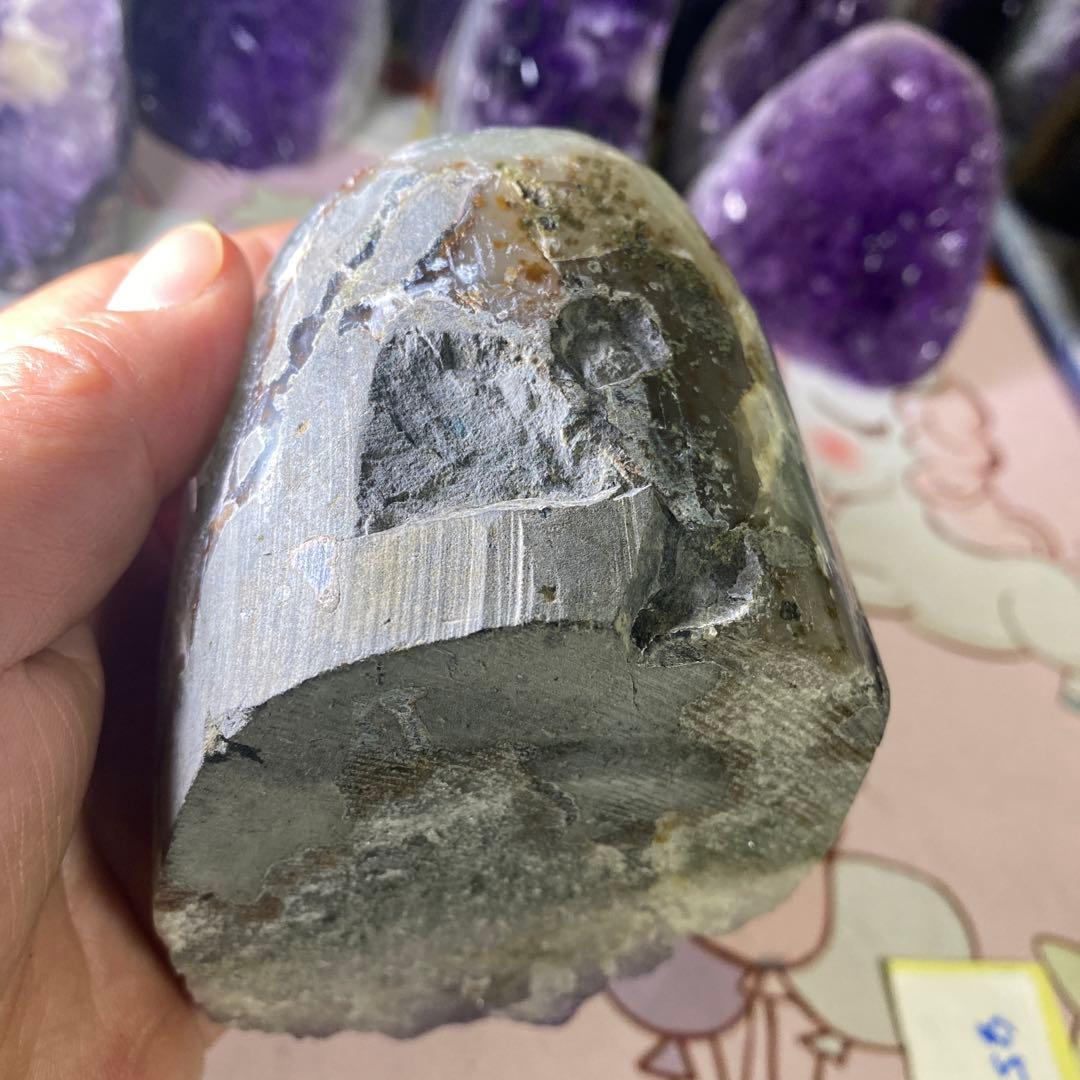 【極上】ウルグアイアメジストクラスター原石（幸運水晶）天然紫水晶 A A