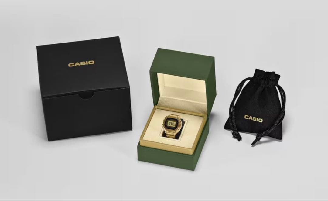 CASIO リングウォッチ CRW-001G-9JR（ゴールド）