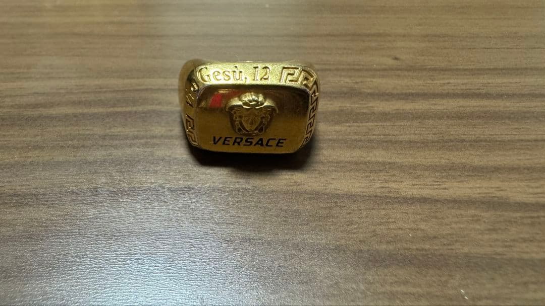 VERSACE ゴールドリング サイズ21