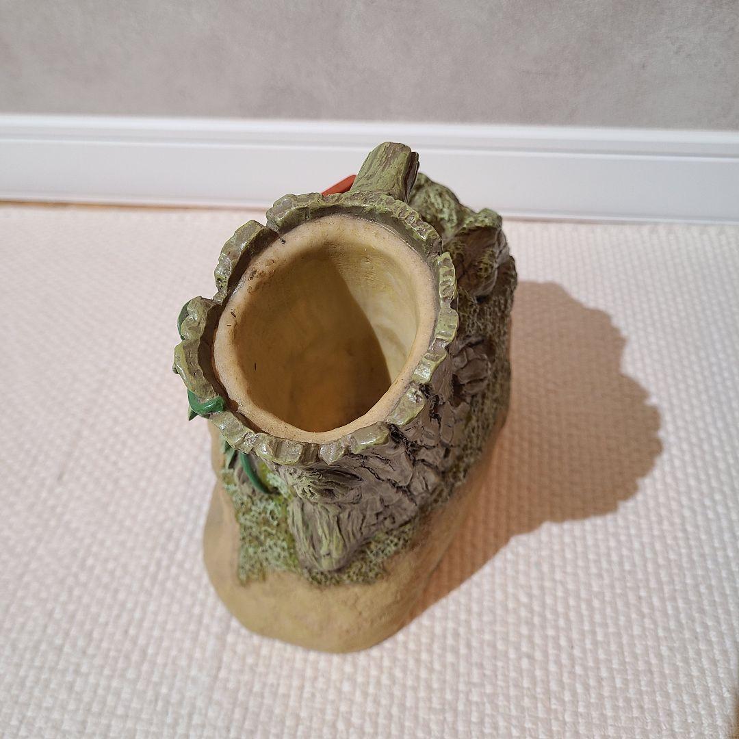 加藤工芸　ピーターラビット　シューホンホルダー　靴べら入れ　置物