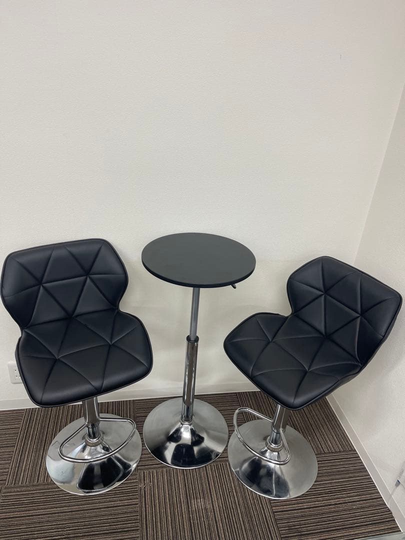 ▪️超美品▪️3点セット▪️カフェチェア2脚▪️カフェカウンター