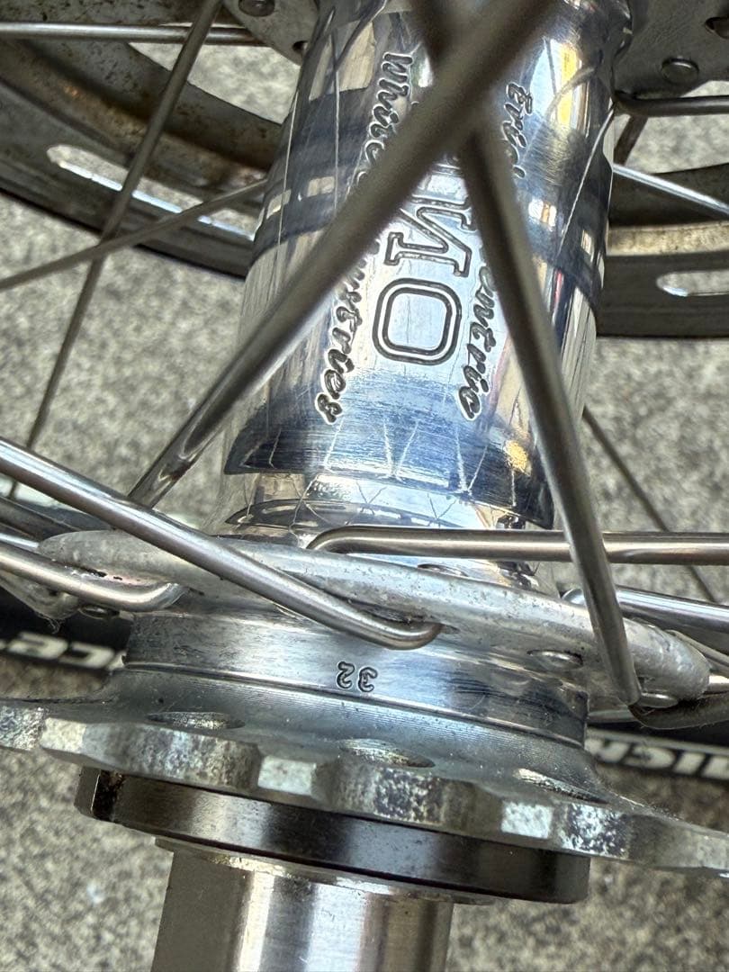 ホワイトインダストリーズ ENOリアハブMTB完組ホイール希少130mm 32H