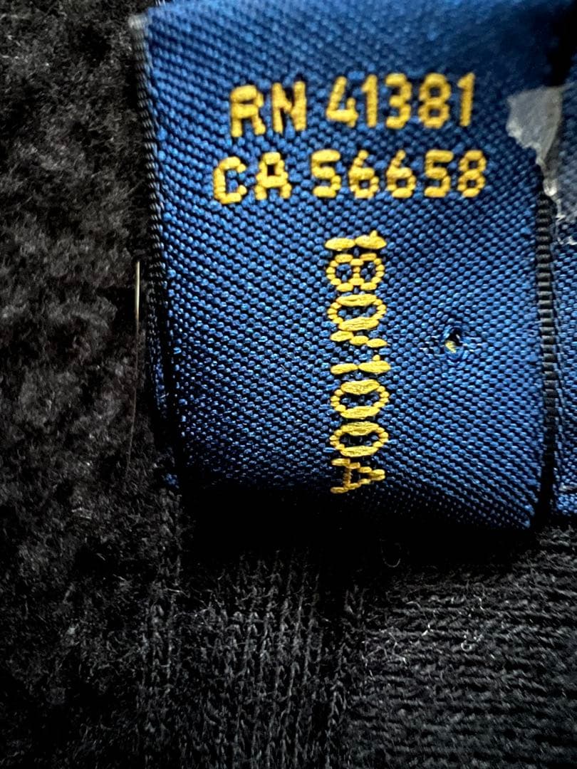 ポロラルフローレン　ポロベア　ホリデー　フルジップパーカー　黒　メンズLサイズ