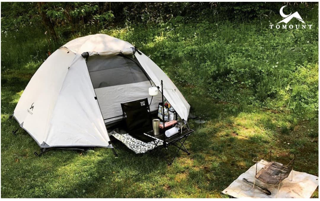 TOMOUNT テント ３人用 アルミポール 軽量 水圧3000mm 未使用新品