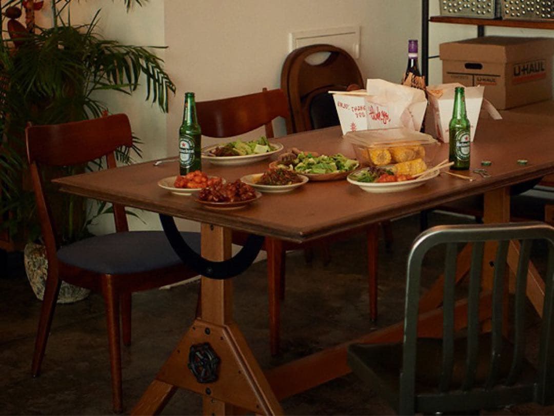 【美品】ACME Furniture ダイニングテーブル W160