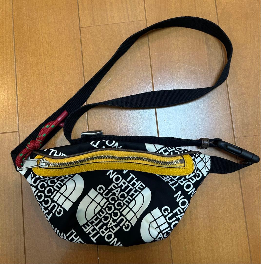GUCCI × THE NORTH FACE ウエストバッグ ボディバッグコラボ