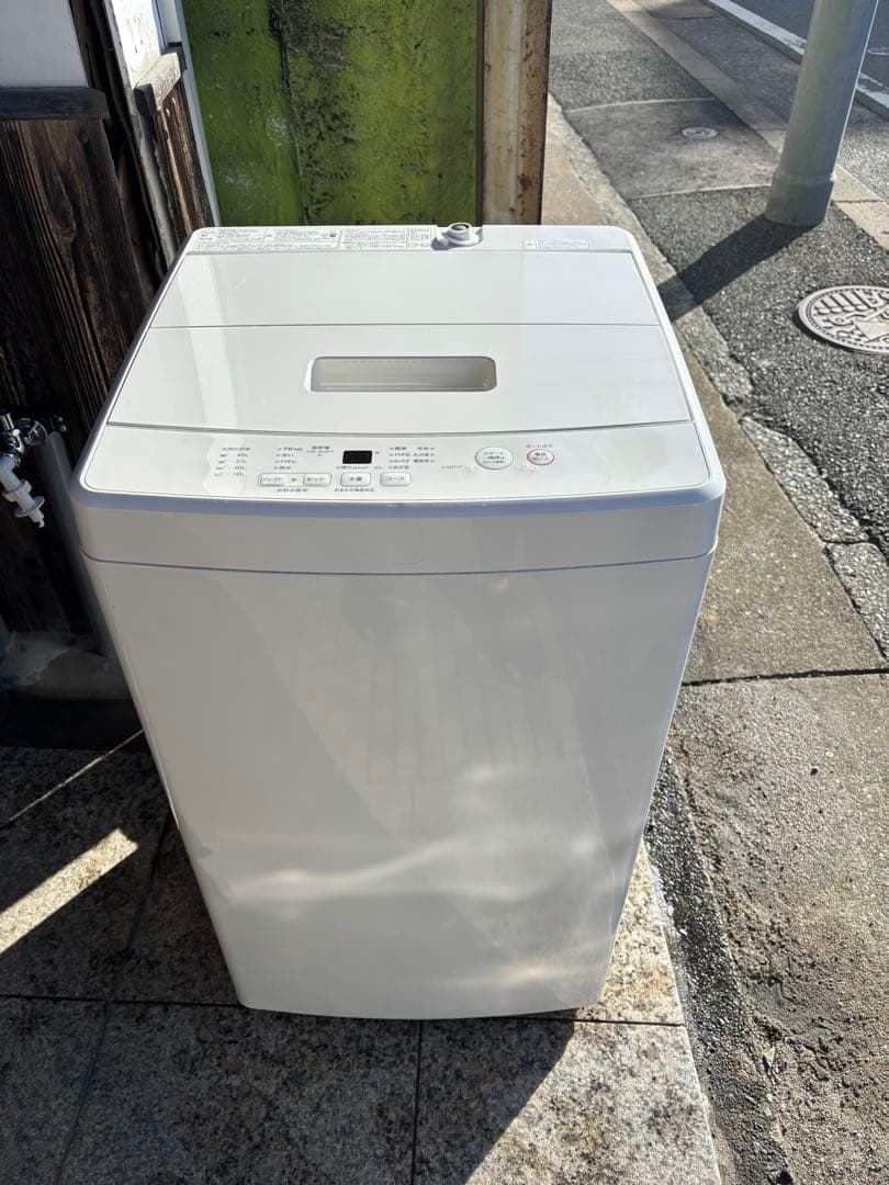 福岡市無料配送5.0kg 全自動洗濯機 MUJIモデル 無印良品 MJ-W50A