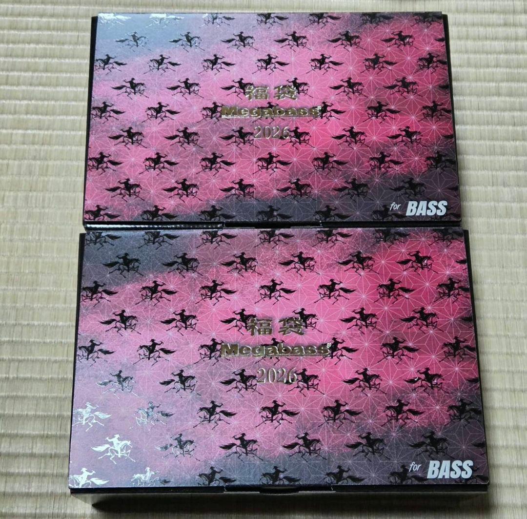 早い者勝ち❤️ レア商品‼️ メガバス 福袋 2026 バス用　2点セット！