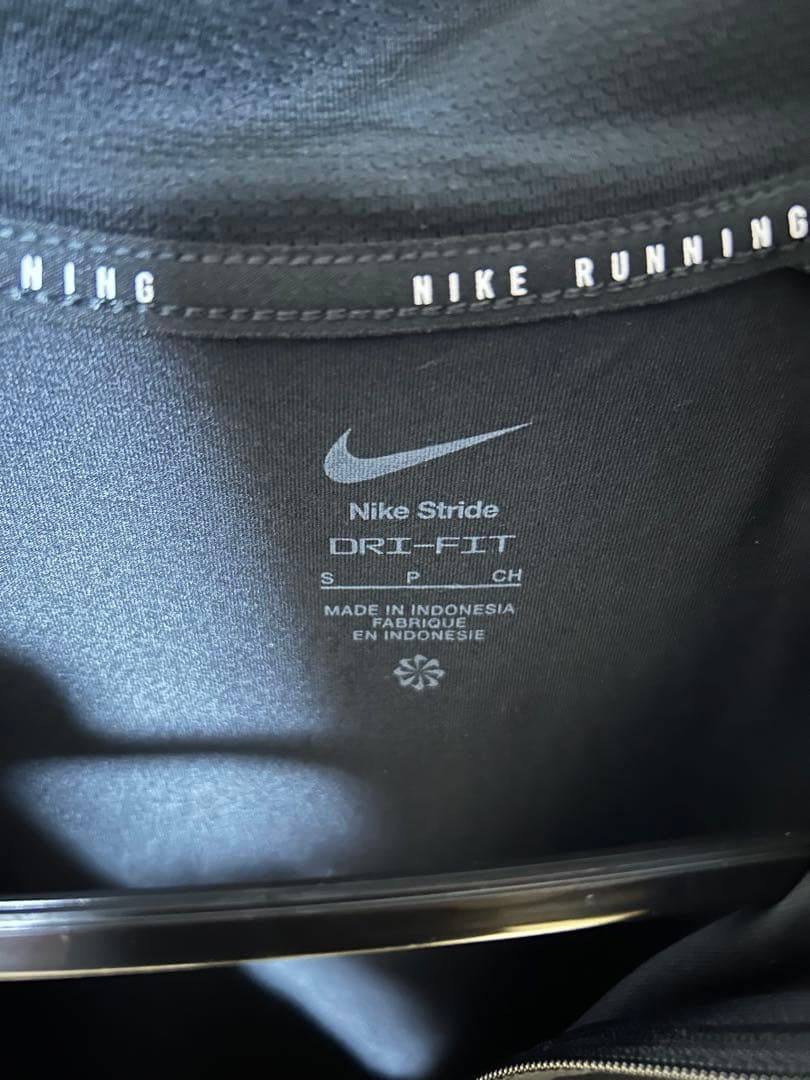 Nike Stride DRI-FIT ハーフジップ S ブラック