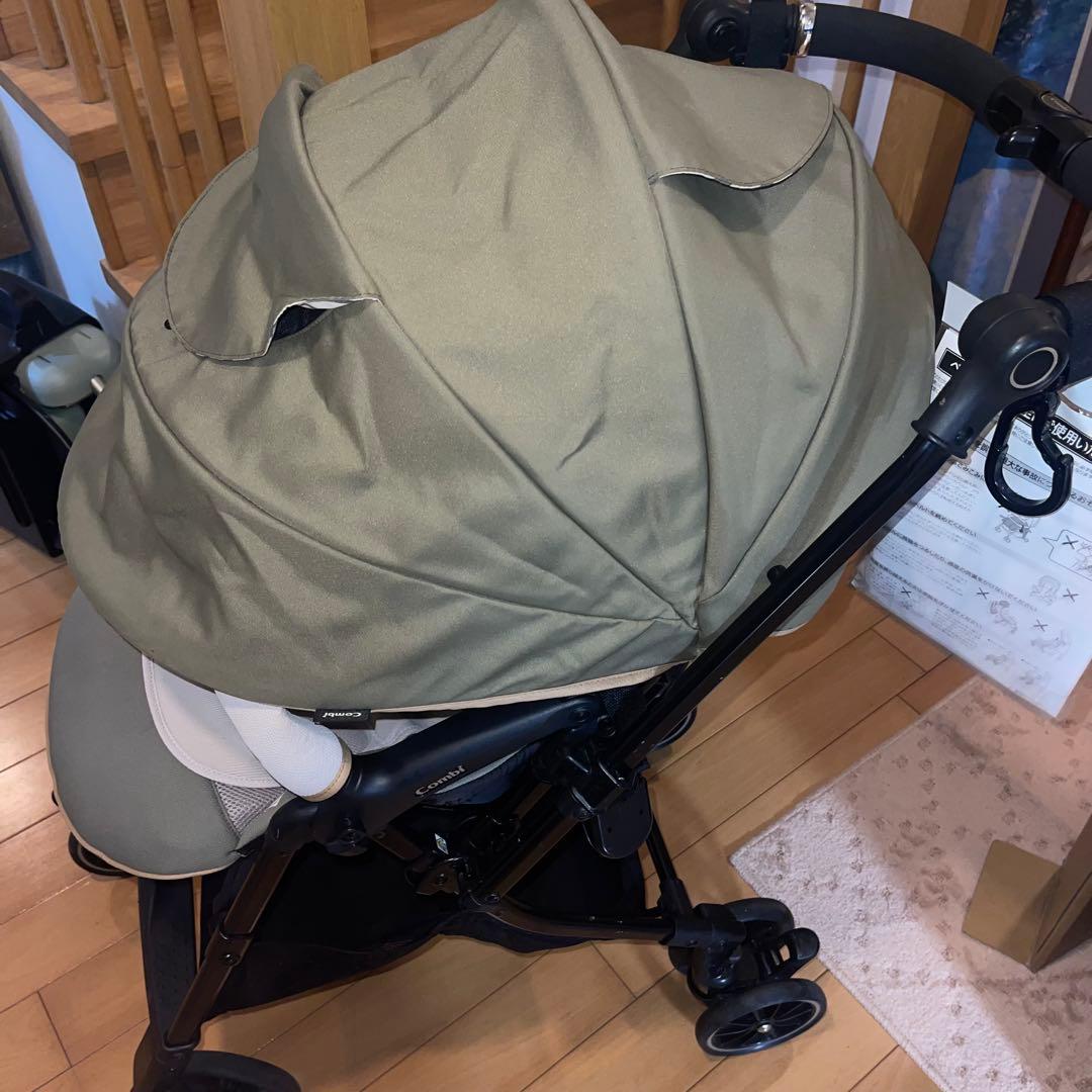 【良品】スゴカル 4キャス compact エッグショックHH ベネチアンカーキ