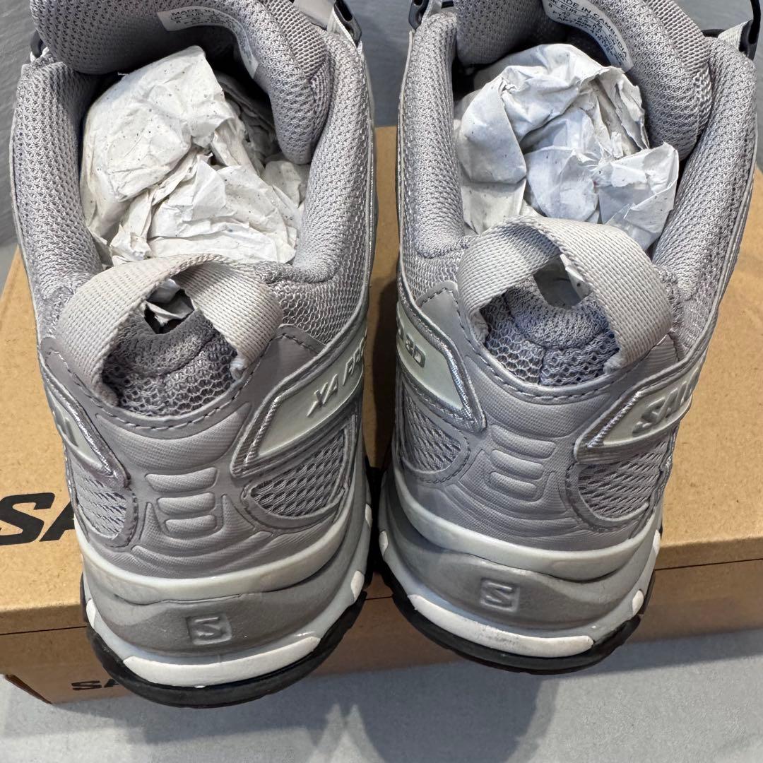 【美品】SALOMON XA PRO 3D グレー スニーカー