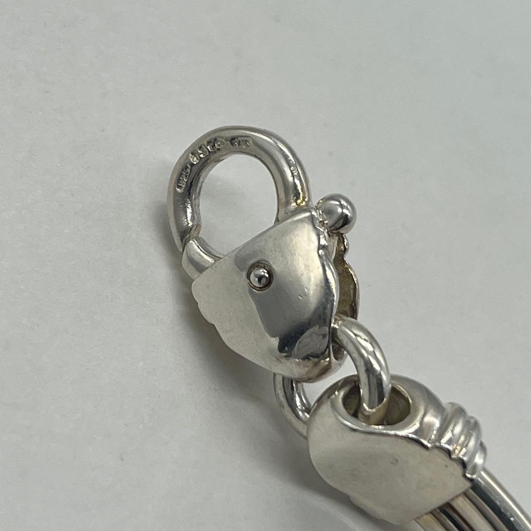 ティファニー TIFFANY ダブル ループ ブレスレット コンビ 希少