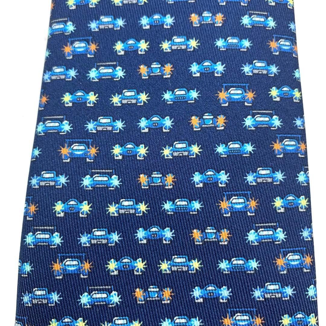 【限定品】HERMES エルメス ネクタイ ルマン24時間 100周年限定