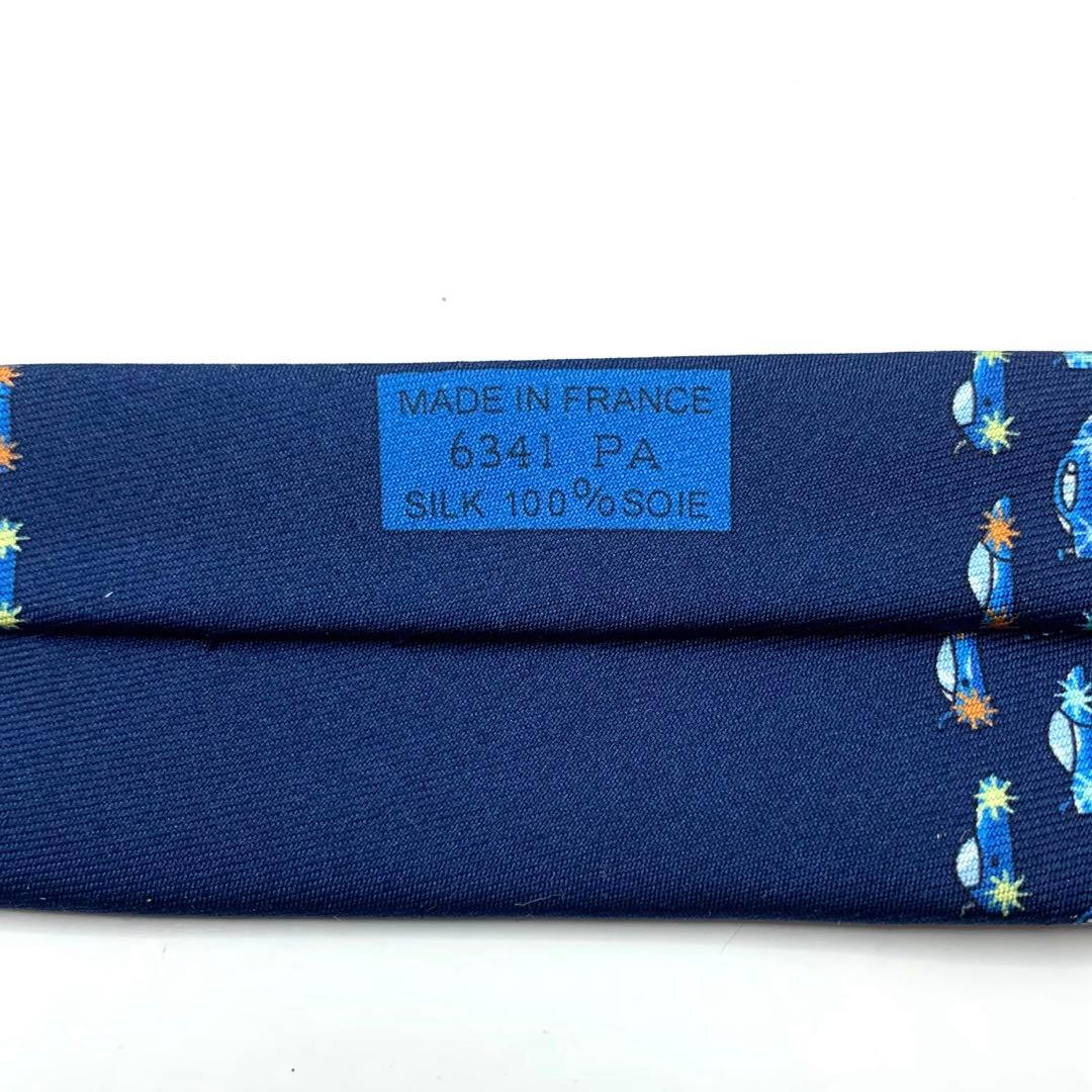 【限定品】HERMES エルメス ネクタイ ルマン24時間 100周年限定