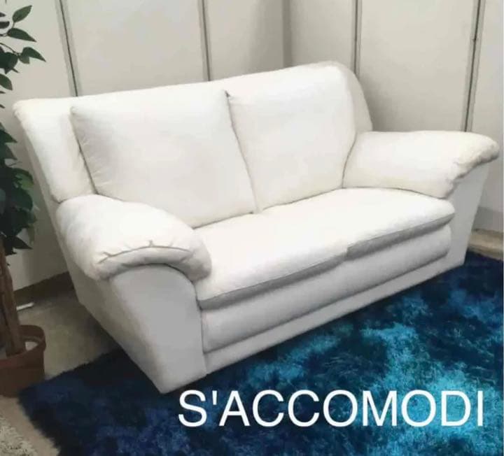 GMDH156○ SACCOMODI / サコモディ イタリア製 3人掛けソファ