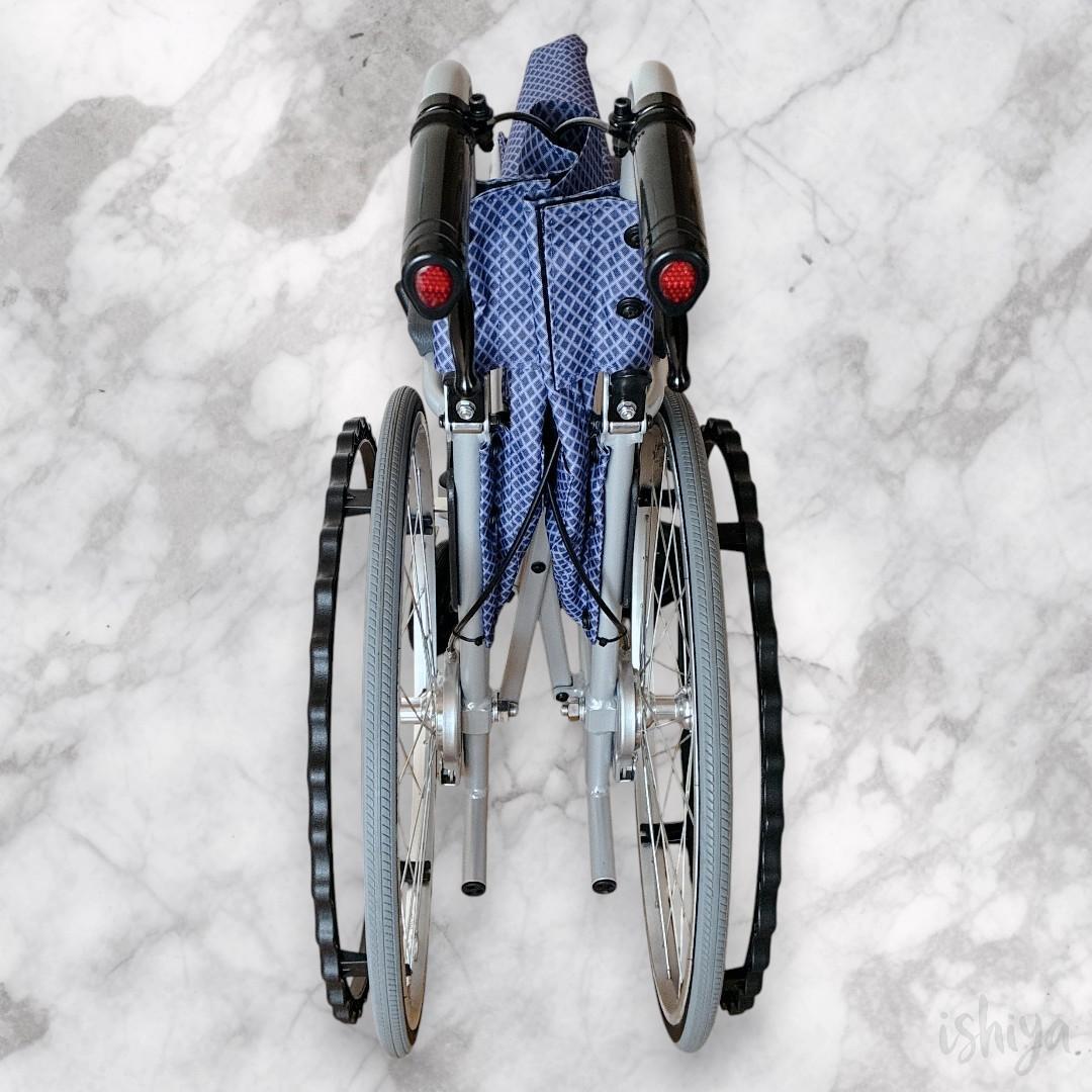 【軽量車いす】 カワムラサイクル ふわりす KF22-40SB 自走式