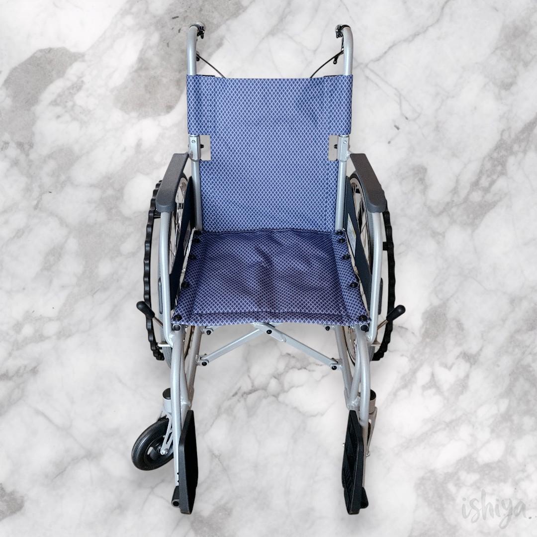 【軽量車いす】 カワムラサイクル ふわりす KF22-40SB 自走式