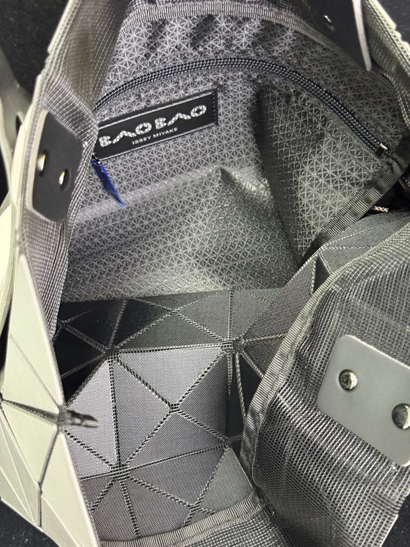 BAO BAO ISSEY MIYAKE バオバオ トートバッグ グレー