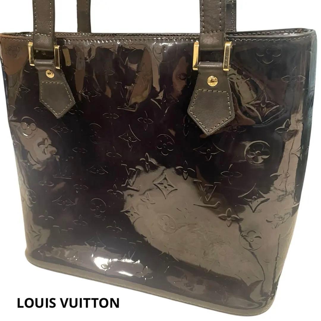 LOUIS VUITTON ヒューストン ヴェルニ トートバッグ LM1011