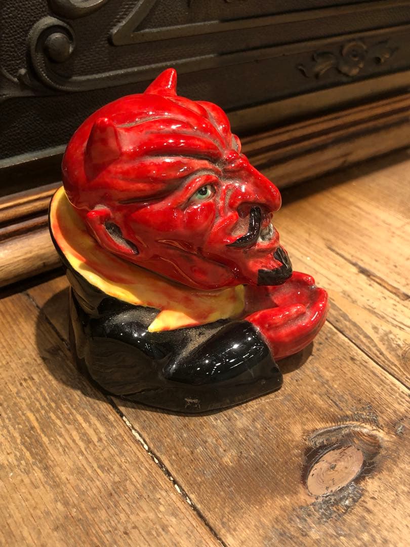 ビンテージ　デビル 悪魔　レッドデビル weirdo スカル　モンスター