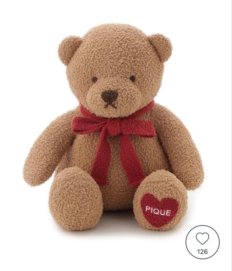 新品Gelato pique ジェラートピケ テディベア ティッシュケース クマ