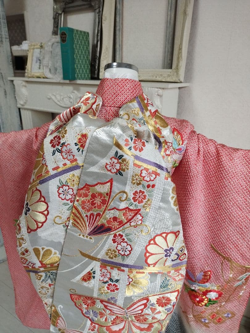 専用です☆本総絞り☆正絹☆刺繍着物と帯