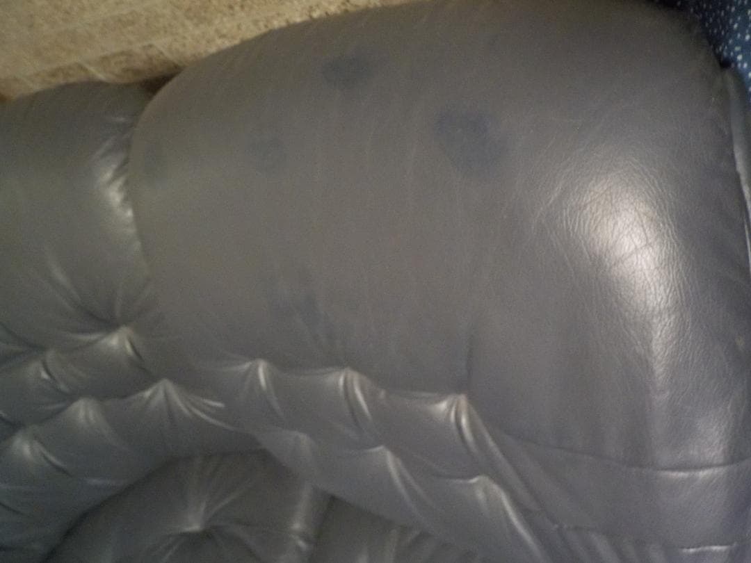 レザー　コーナーソファセット　五人掛け③