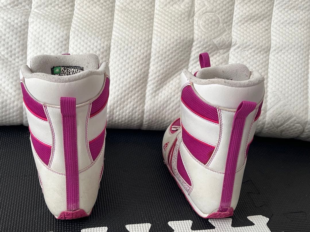 キッズ90cm女の子スノーボード板とブーツとウェア7点セット