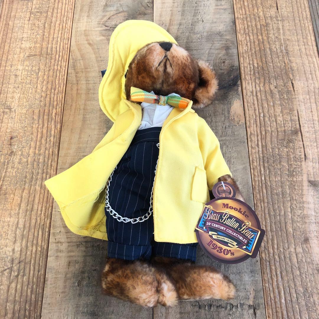 【1930's Mookie 】ぬいぐるみBrass Button Bears