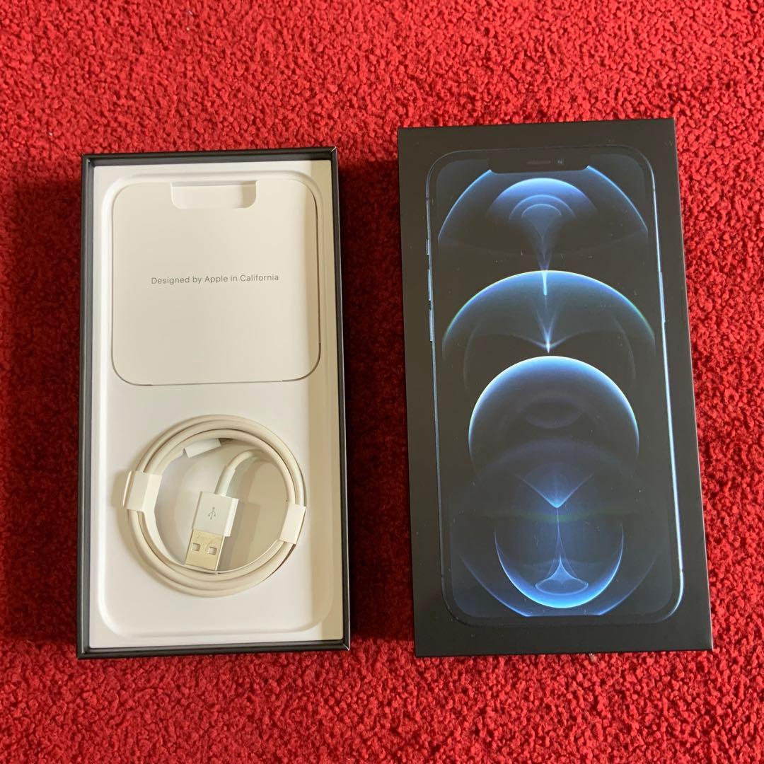 【美品！】iPhone 12 Pro Max パシフィックブルー 256GB