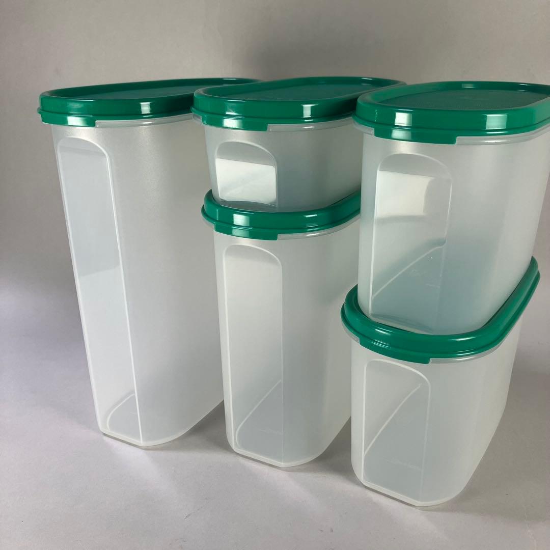 タッパーウェア MMだ円 #1 #2 #3 #4 ５点セット